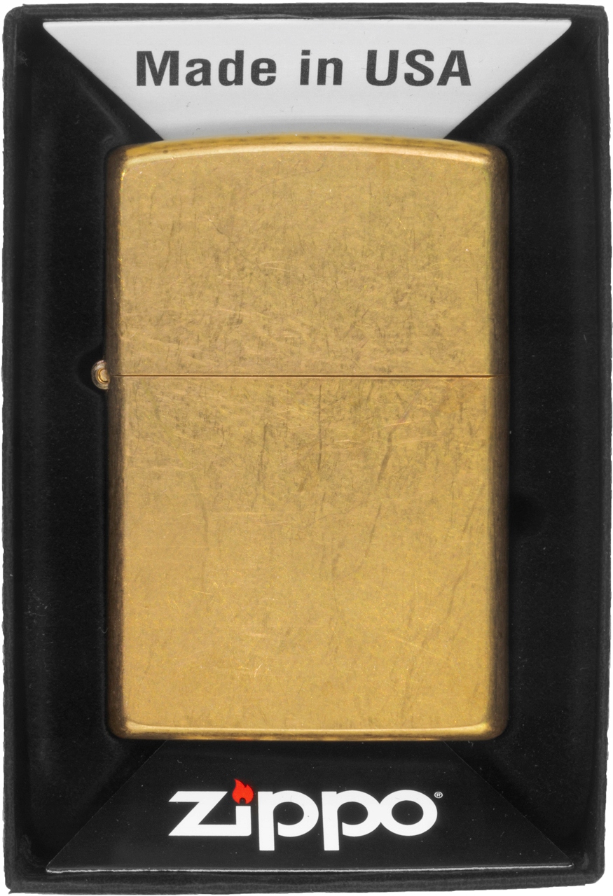 ZAPALNICZKA ZIPPO REGULAR TUMBLET BRASS