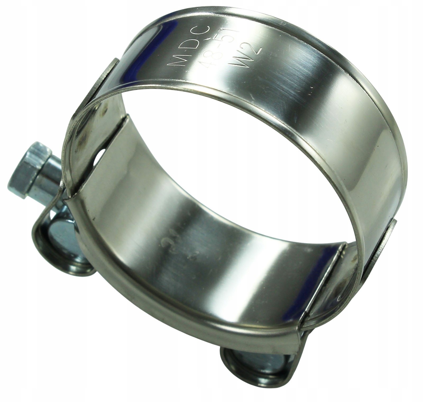 MDC Obejma 48-51mm Gbs W2 Nierdzewna 304SS Opaska Sgb wąż Turbo Intercooler