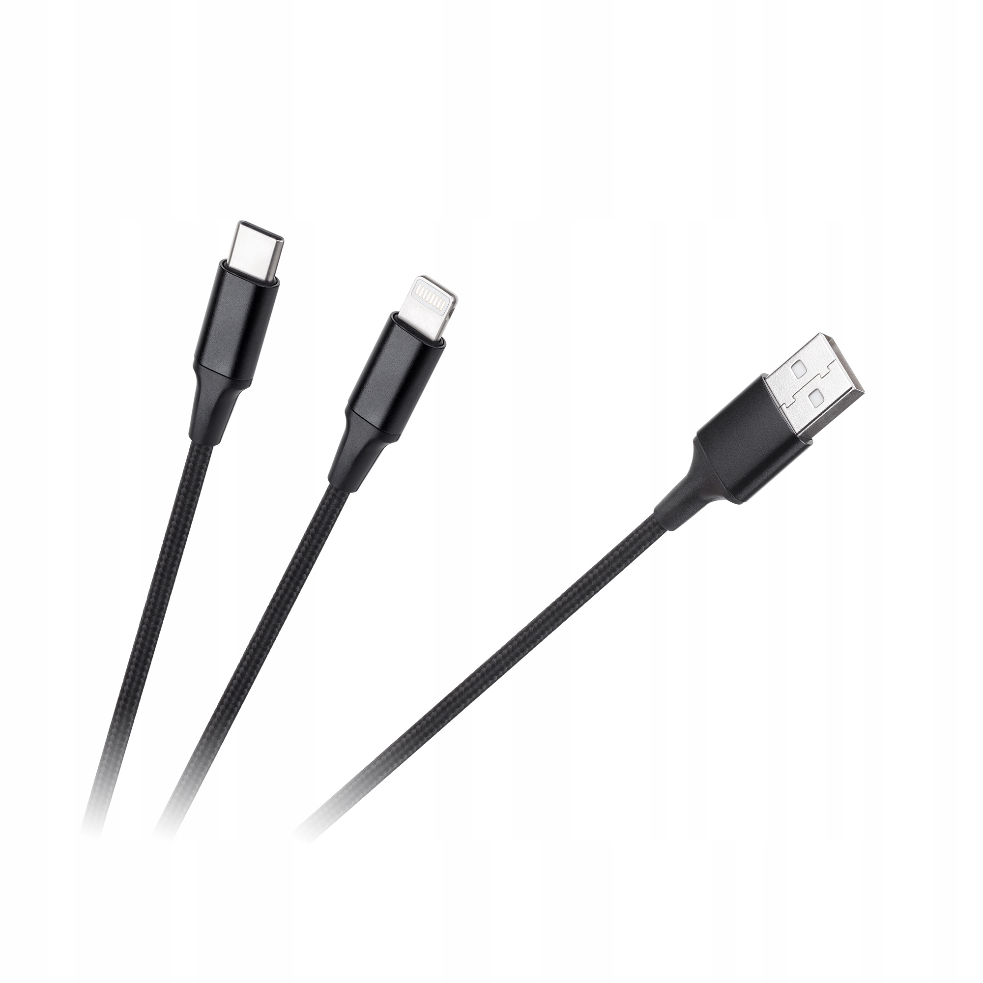 KPO3944 Kabel wtyk Usb A wtyk Usb C/ wtyk light