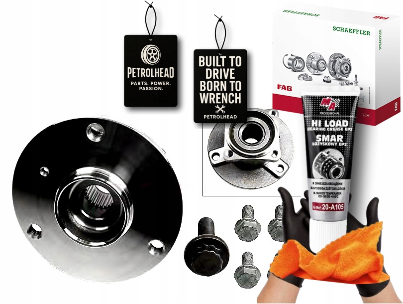 Ložisko Kola Smart Zadní Roadster 0.7 (452. 432) 03- #Petrolhead Pro+ Kit7