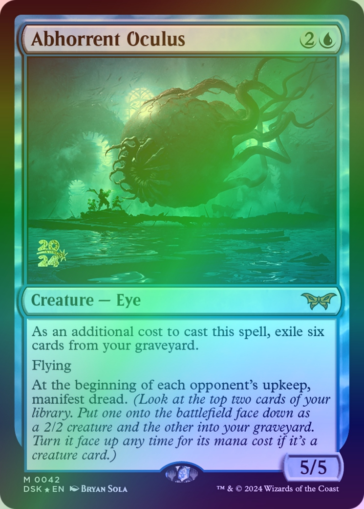 [mtg] Abhorrent Oculus (dsk) *foil,