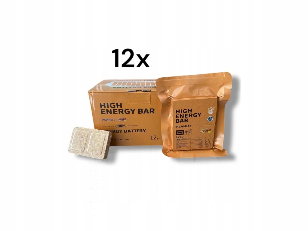 Levně Nouzová potravinová dávka 72h – vysokoenergetická sušenka High Energy Bar
