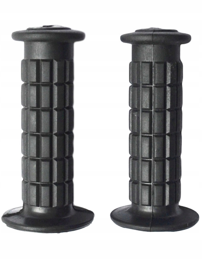 CHWYTY RĄCZKI ROWEROWE BMX KOMPLET CZARNE x2szt.