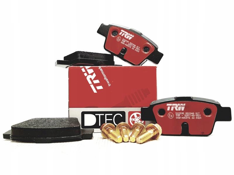 TRW ГАЛЬМІВНІ КОЛОДКИ DTEC ЗАДНІ GDB1485DTE