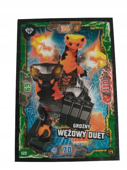 Karta Lego Ninjago Seria 7 Numer 122