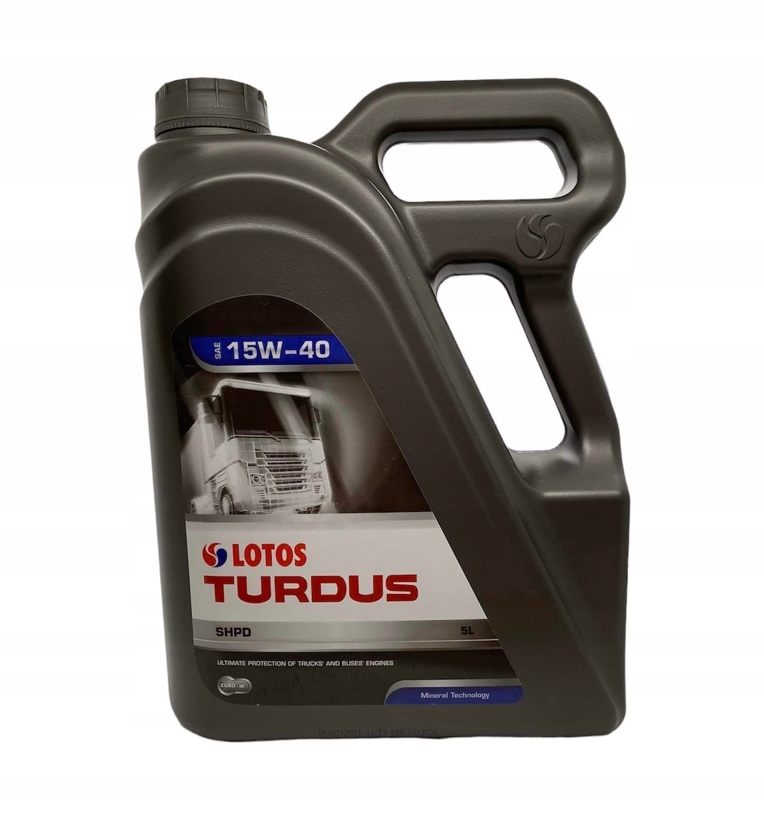 

Lotos Turdus Shpd 5 l 15W-40
