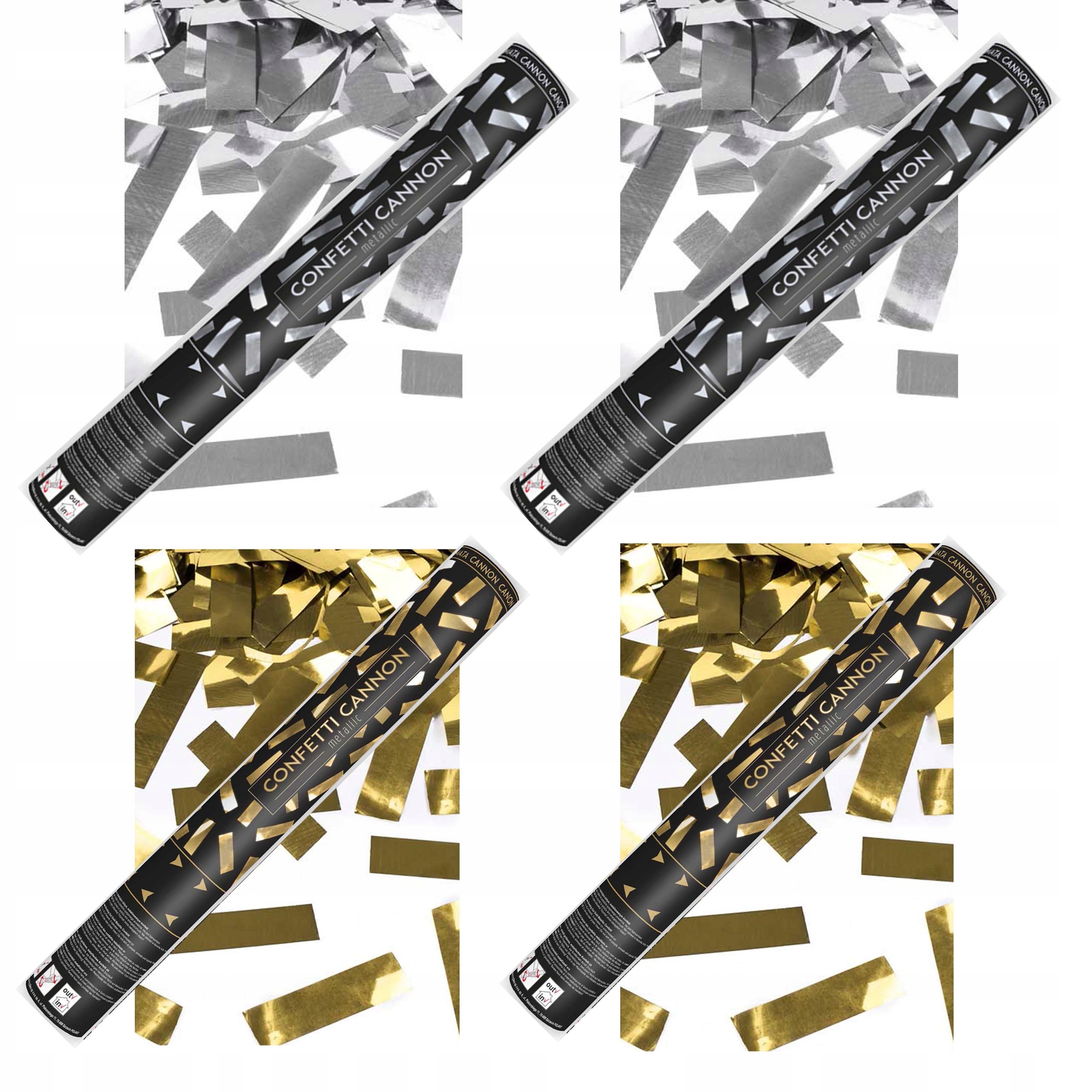 KONFETTI TUBY ARMATA MIX PASKI 2 KOLORY ŚLUB 4xXL