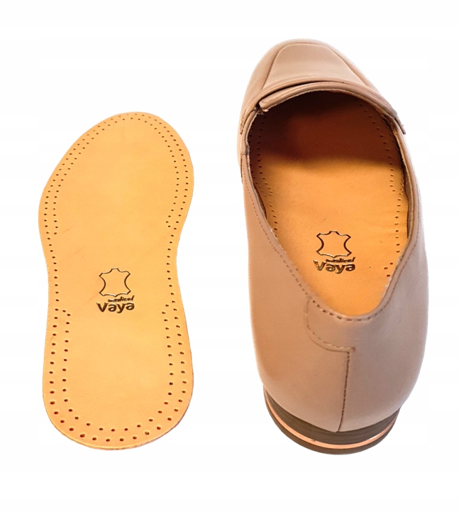 WKŁADKI ORTOPEDYCZNE NA SZPOTAWOŚĆ PRONUJĄCE VAYA Kolor dominujący brązowy