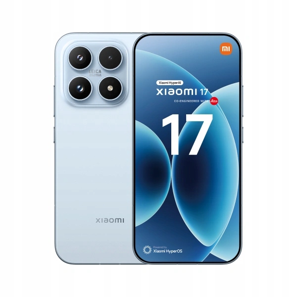 Smartfon Xiaomi 17 12+512 Gb 5G Niebieski 6,3" Oled 120 Hz 6330 mAh