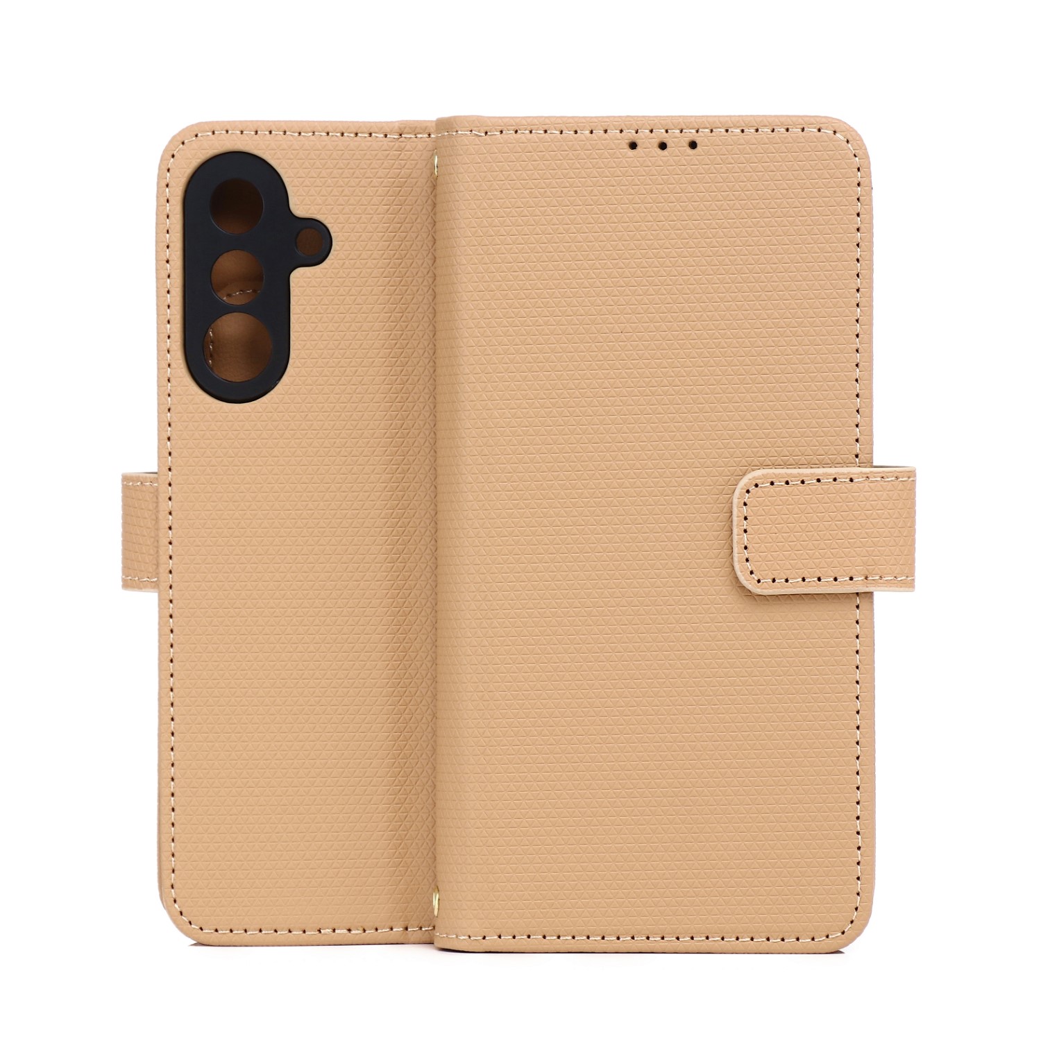 Etui Smart Triangle do Realme 16 Pro Plus 5G brązowe Tfo