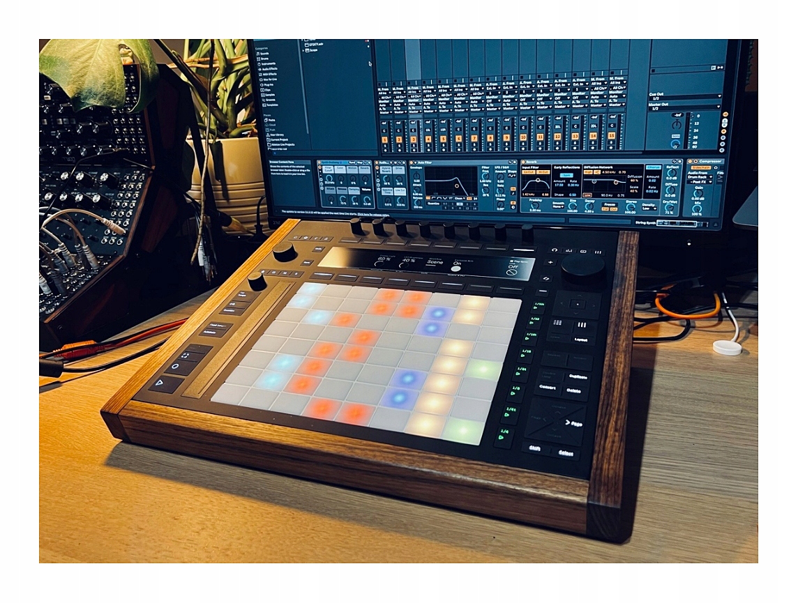 Stojak dębowy stand do Ableton Push 3