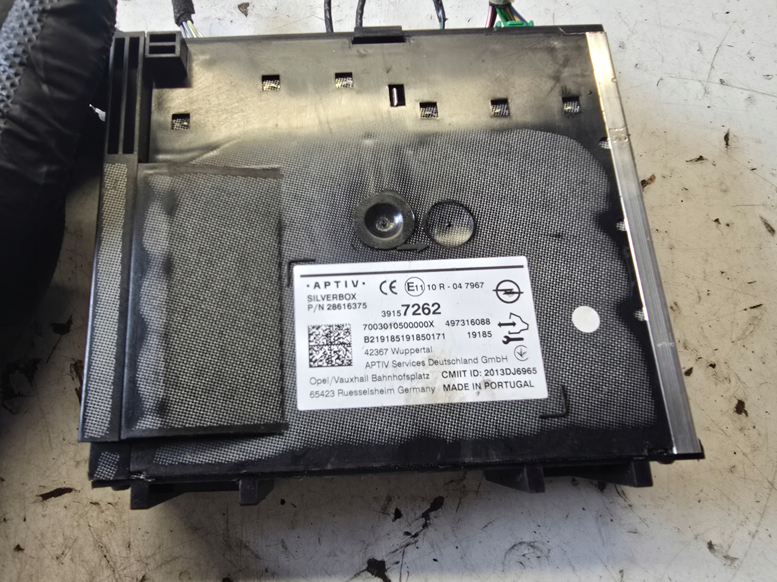 OPEL ASTRA K STACJA RADIA Navigation Module SILVERBOX 39157262