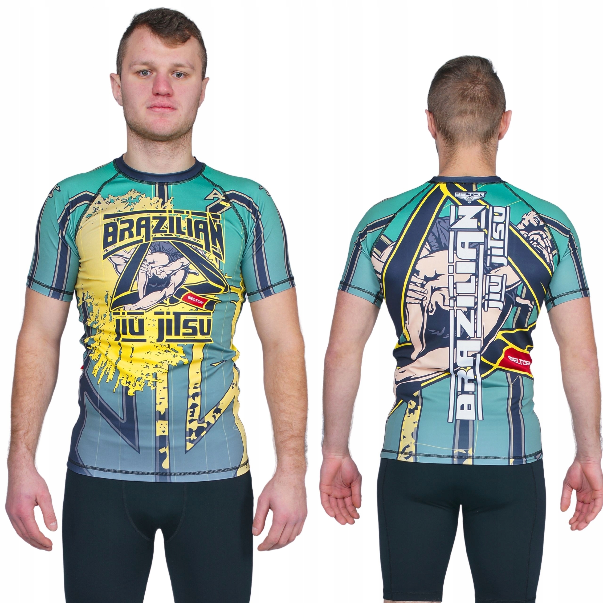 Beltor Rashguard Short Sleeve Bjj 01 Koszulka Termoaktywna XL