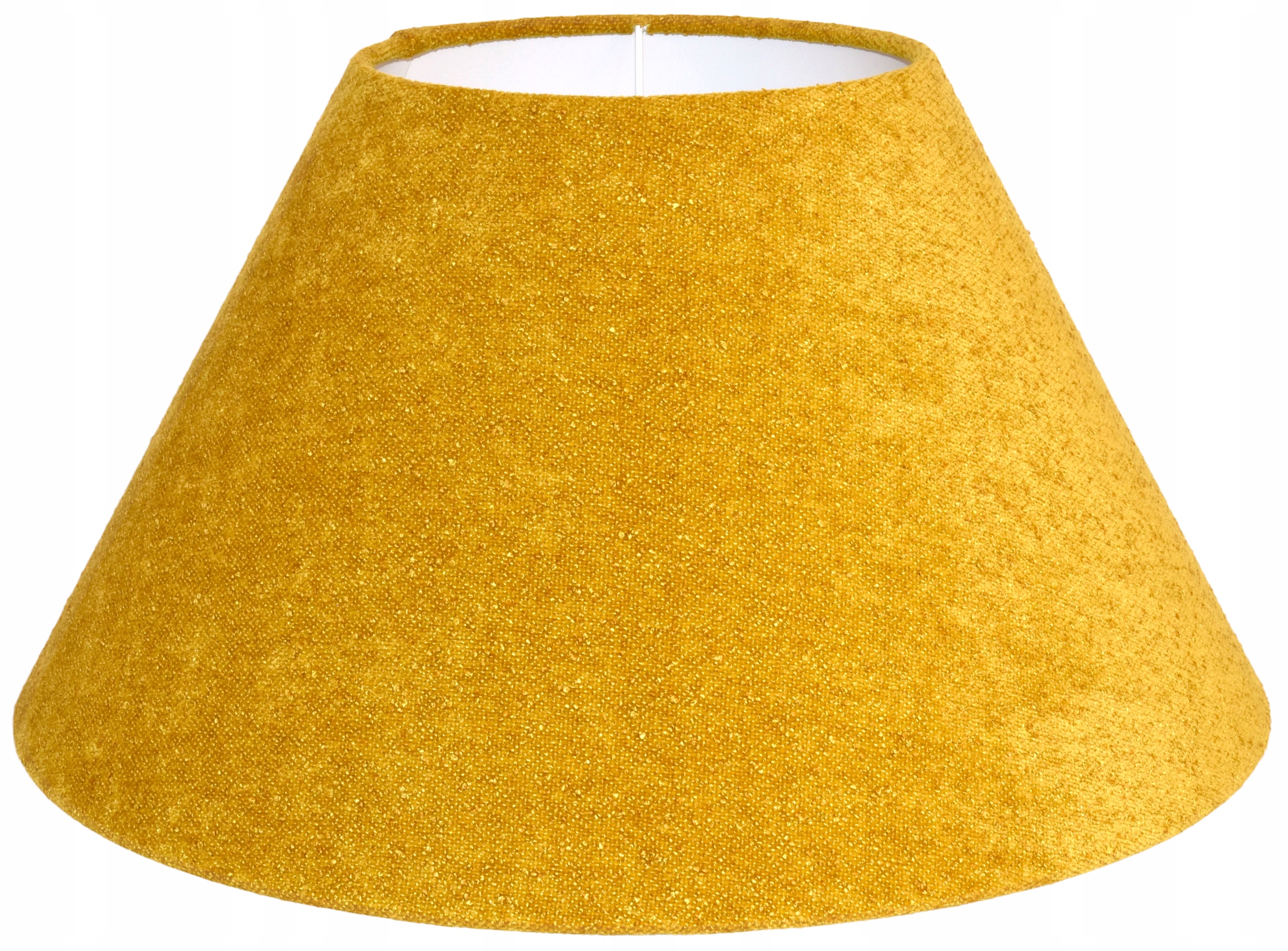 Tienidlo na lampu Kužeľ E27 Medová Žltá 25x50 H27 Boucle Venosa