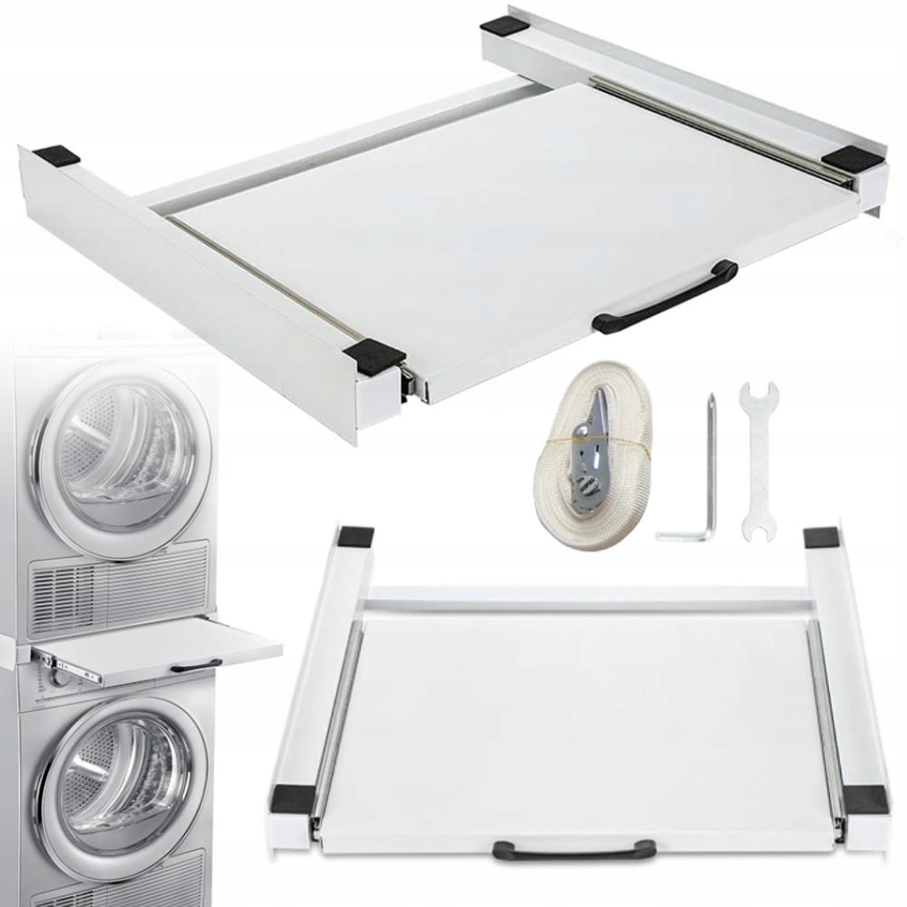 Rama Łącząca Do Pralki I Suszarki Pośredni Z Półką Oszczędzaj Miejsce