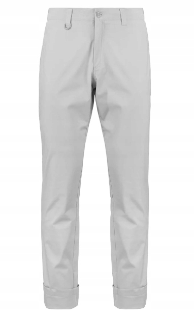 Briko Pánské Kalhoty Casual Jednoduché Dlouhé Béžové S Páskem M J7H