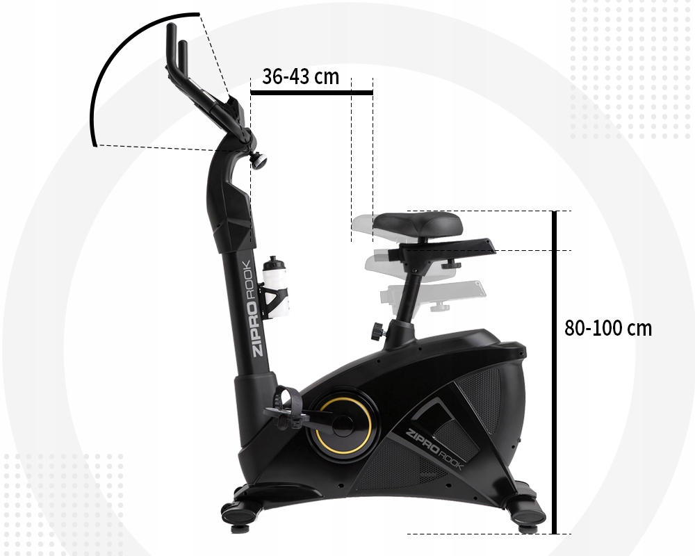 Zipro Rower elektryczno-magnetyczny Rook Gold EAN (GTIN) 5907783039935