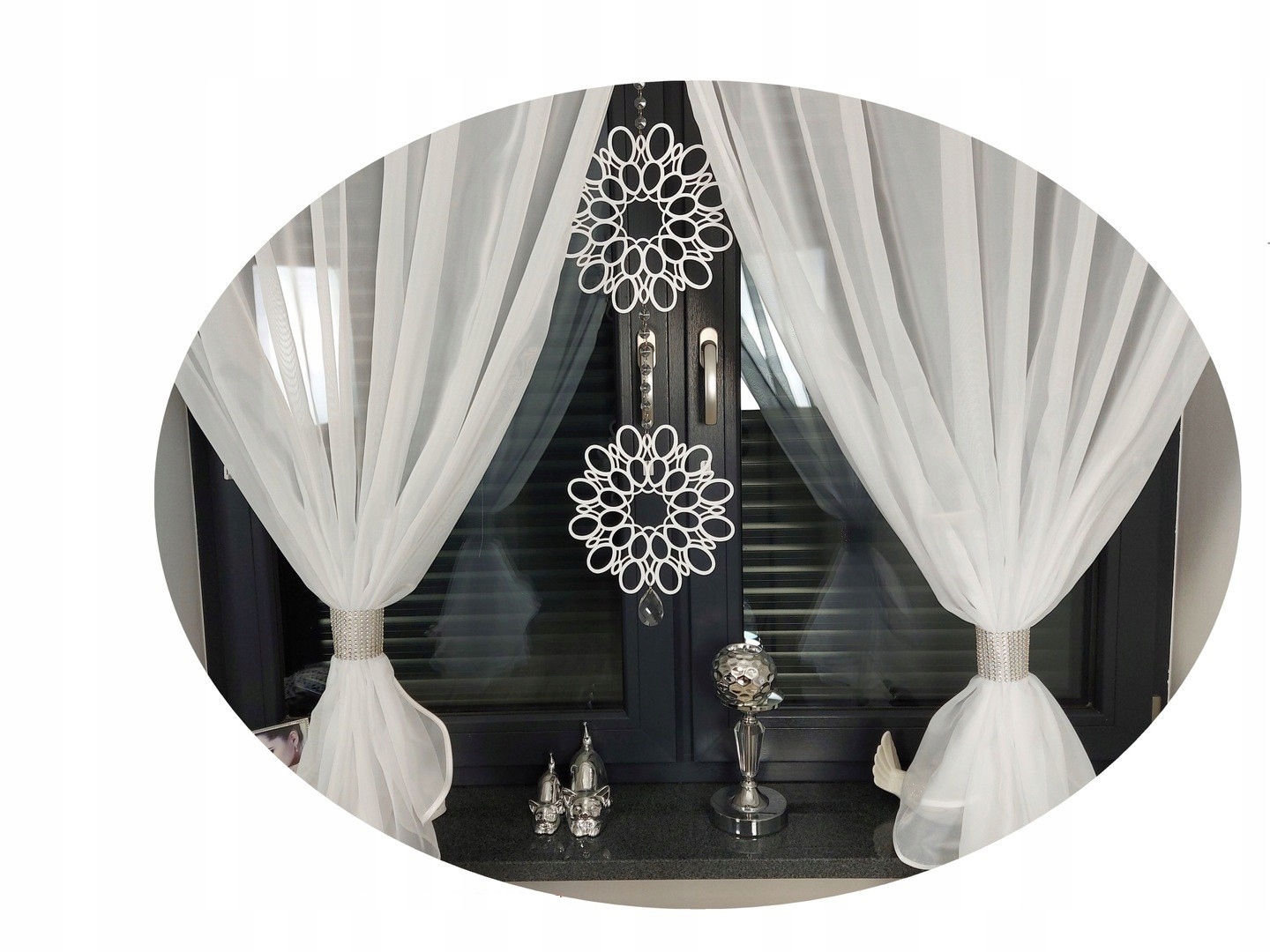 

Zawieszka Ażur Girlanda Nowe Kryształ