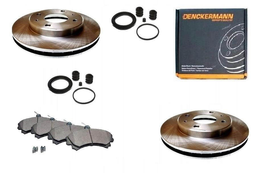 Kotouče Reperaturní Kostky Volvo S40 I V40 I 1995-1997 Přední Sada 256 MM