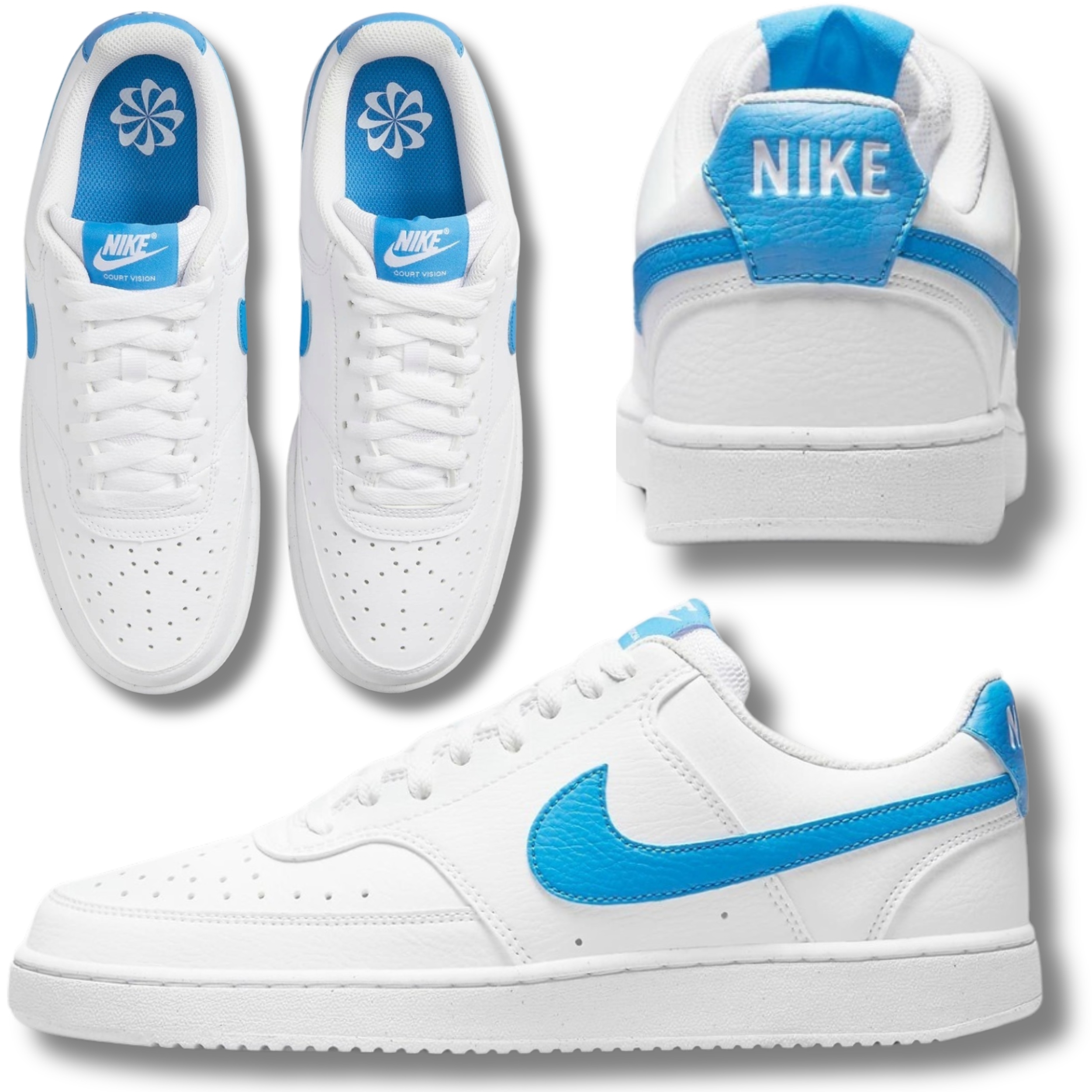 Nike Pánské Sportovní Boty Court Vision Low DH2987-105 Tenisky Bílé 44