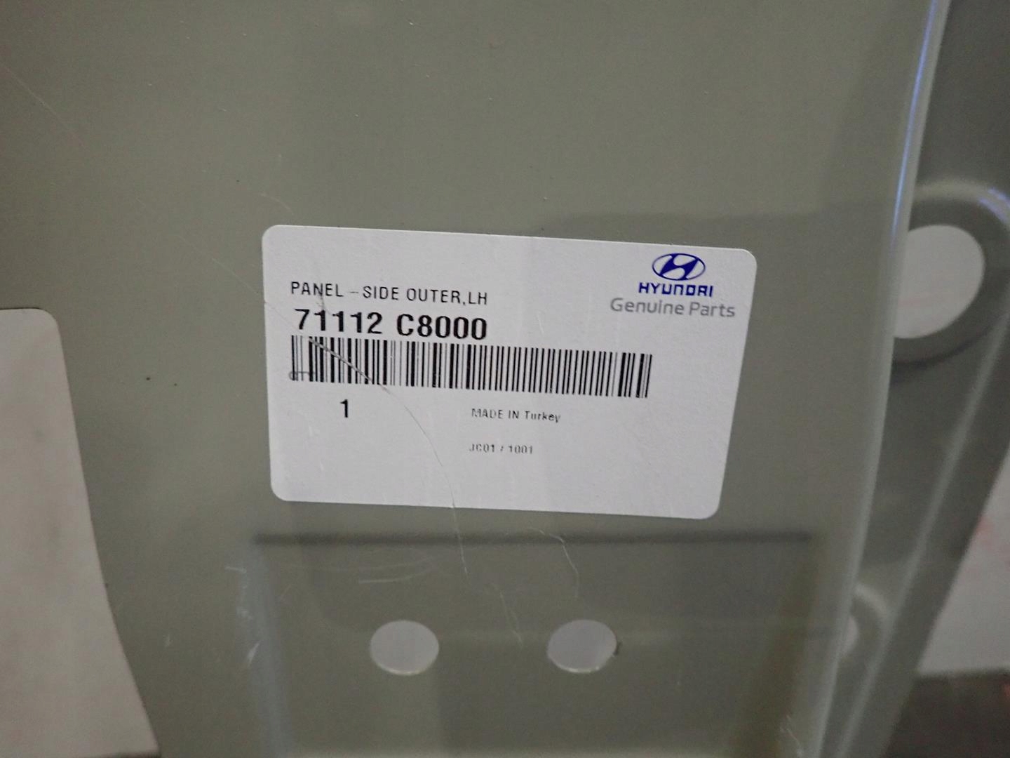 side left threshold pillar HYUNDAI I20 II 2014- 71112-C8000