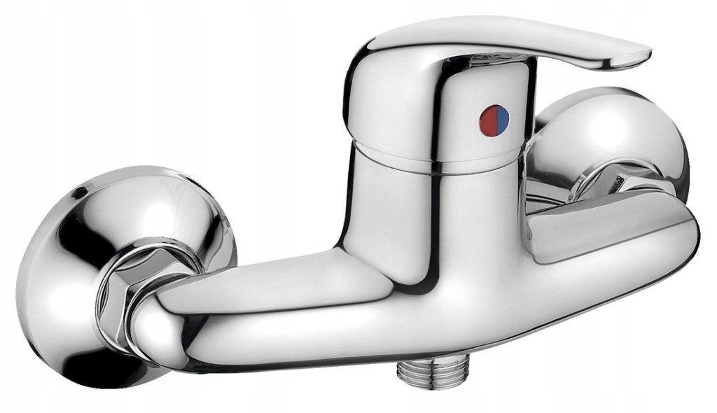 Nástenná sprchová batéria Hoffer, chróm (424.011.1) /sm/