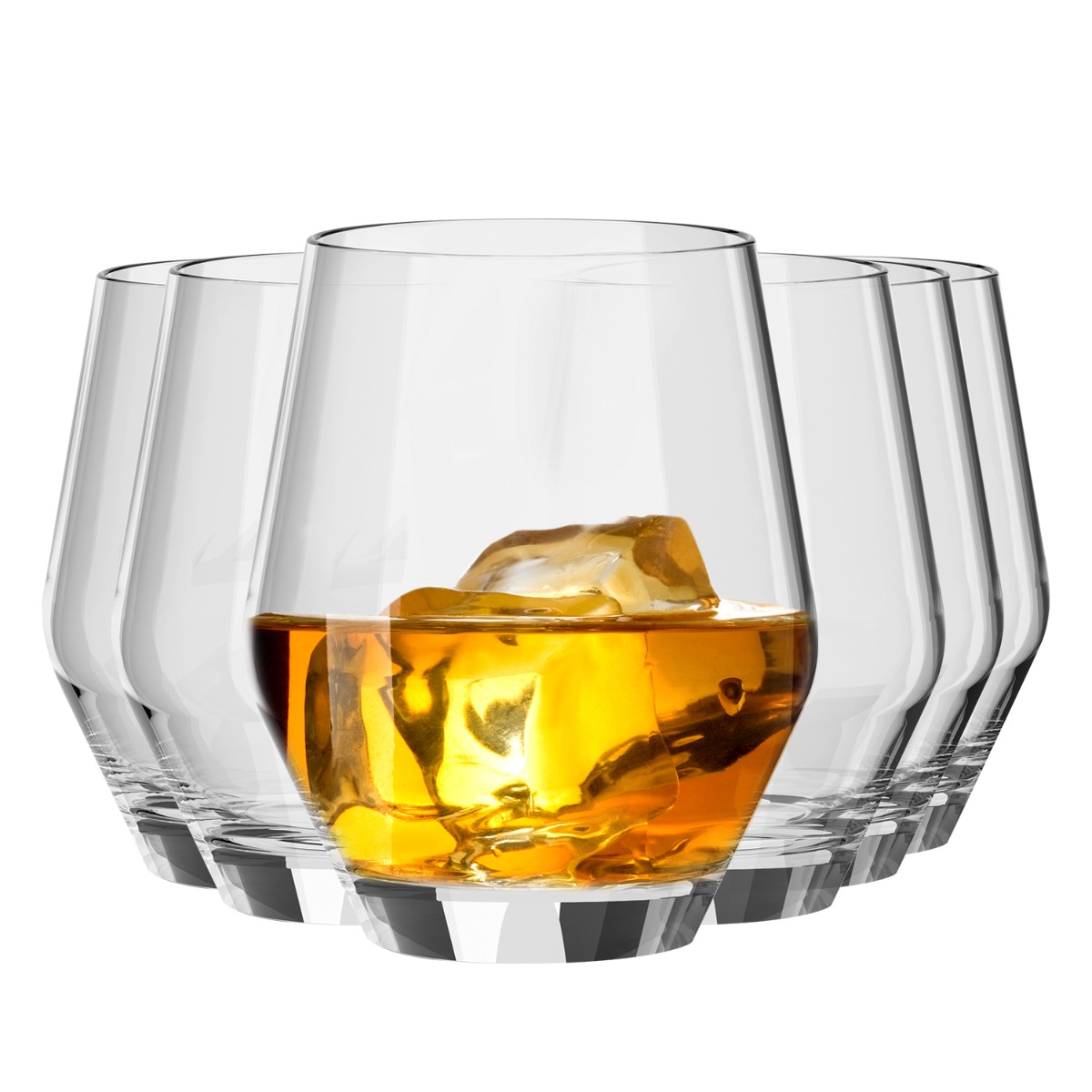 

Szklanki do whisky Ray Krosno 6x 380ml do napojów
