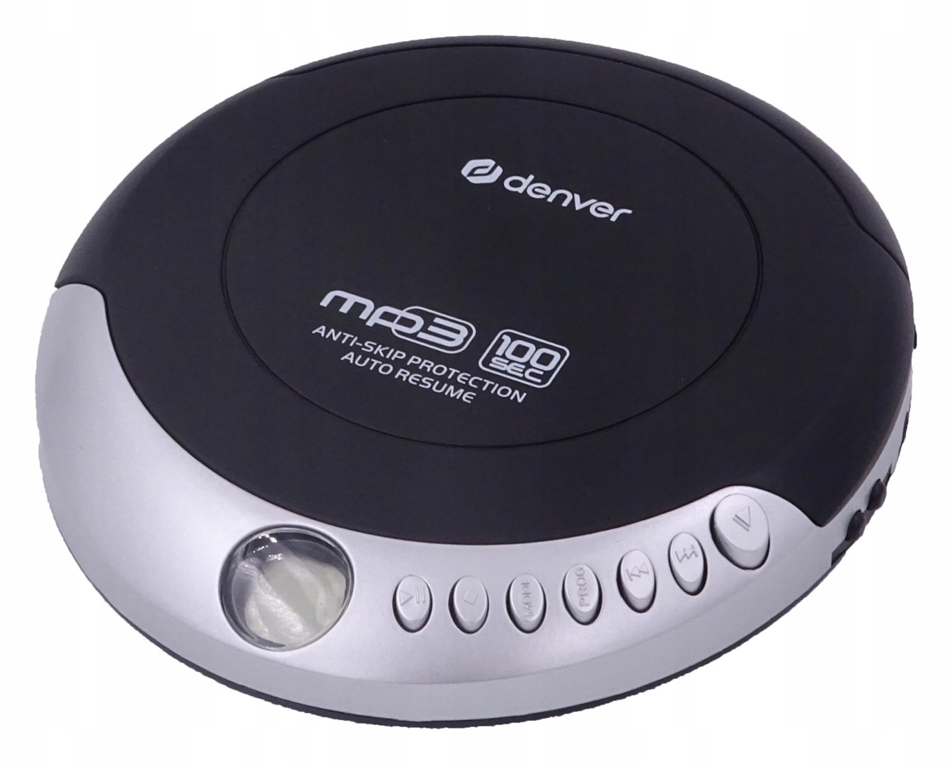 Denver DMP-391 Discman CD MP3 s funkcí proti otřesům a zvýrazněním basů