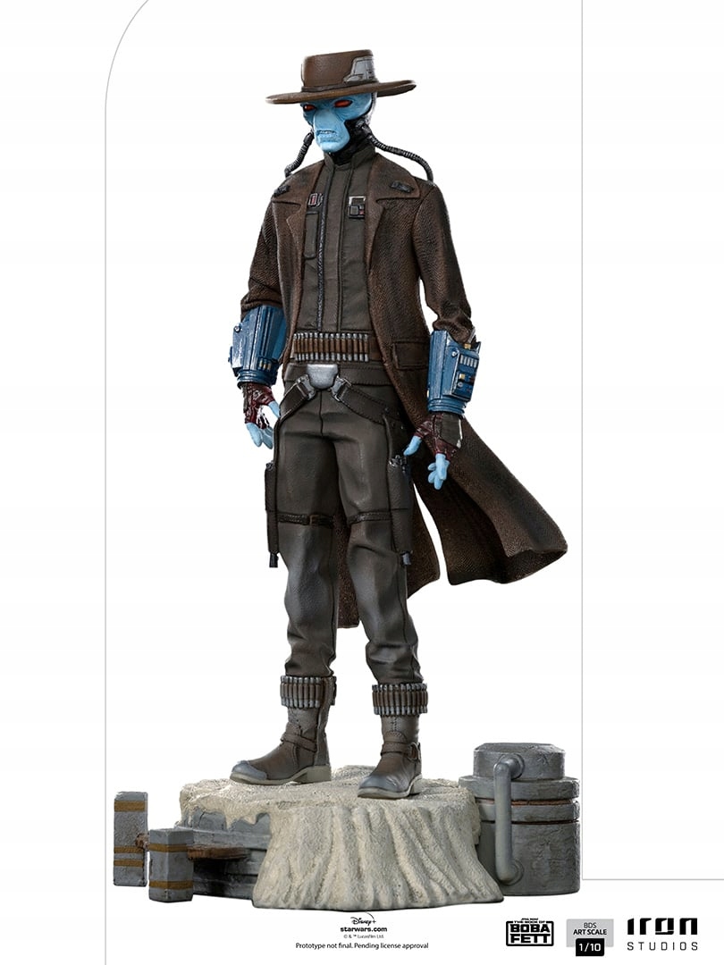 Star Wars Cad Bane Bds Art Scale Statue 1/10 "23x11x11cm