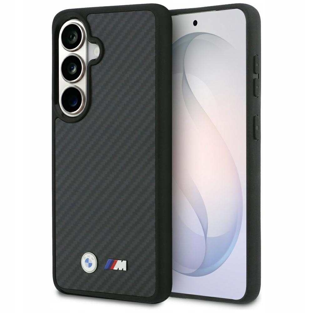 Pouzdro Bmw M Kevlar Logo MagSafe pro Samsung Galaxy S26, černé