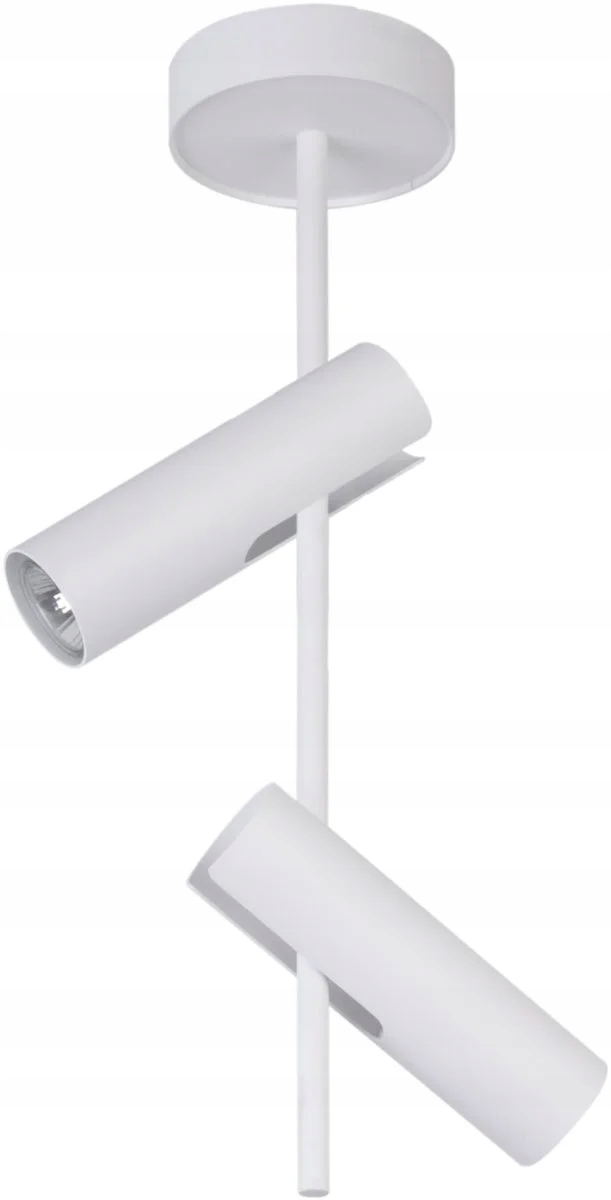 Moderný nástenný/stropný reflektor biely 2xGU10 25W Leda Sigma Lighting