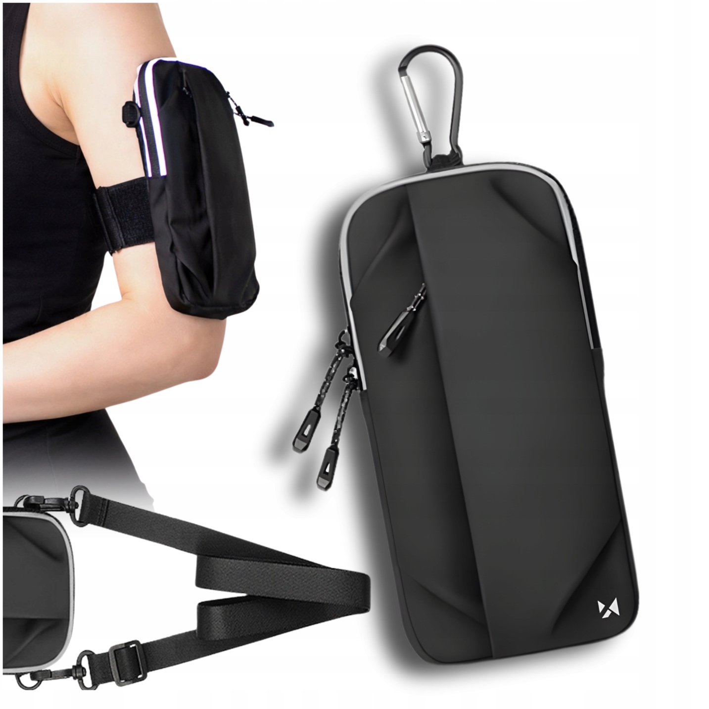 ETUI NA TELEFON SASZETKA ARMBAND OPASKA NA RAMIĘ DO BIEGANIA