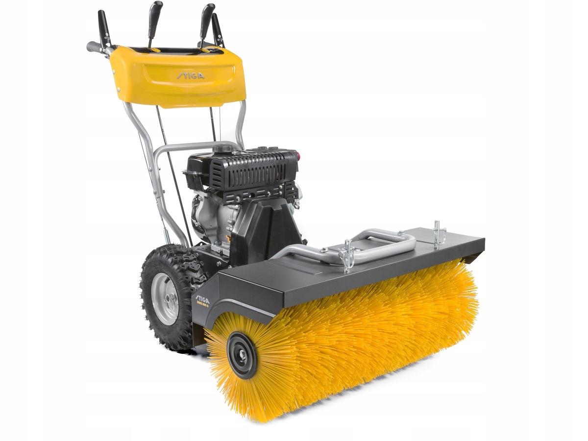 Zamiatarka spalinowa z napędem STIGA SWS 800 G + Pług + Zbiornik Marka bez marki