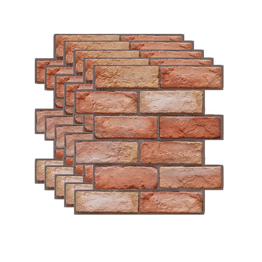 

Naklejki na ścianę Płytki 3D Cegła Kafelki 5 Szt