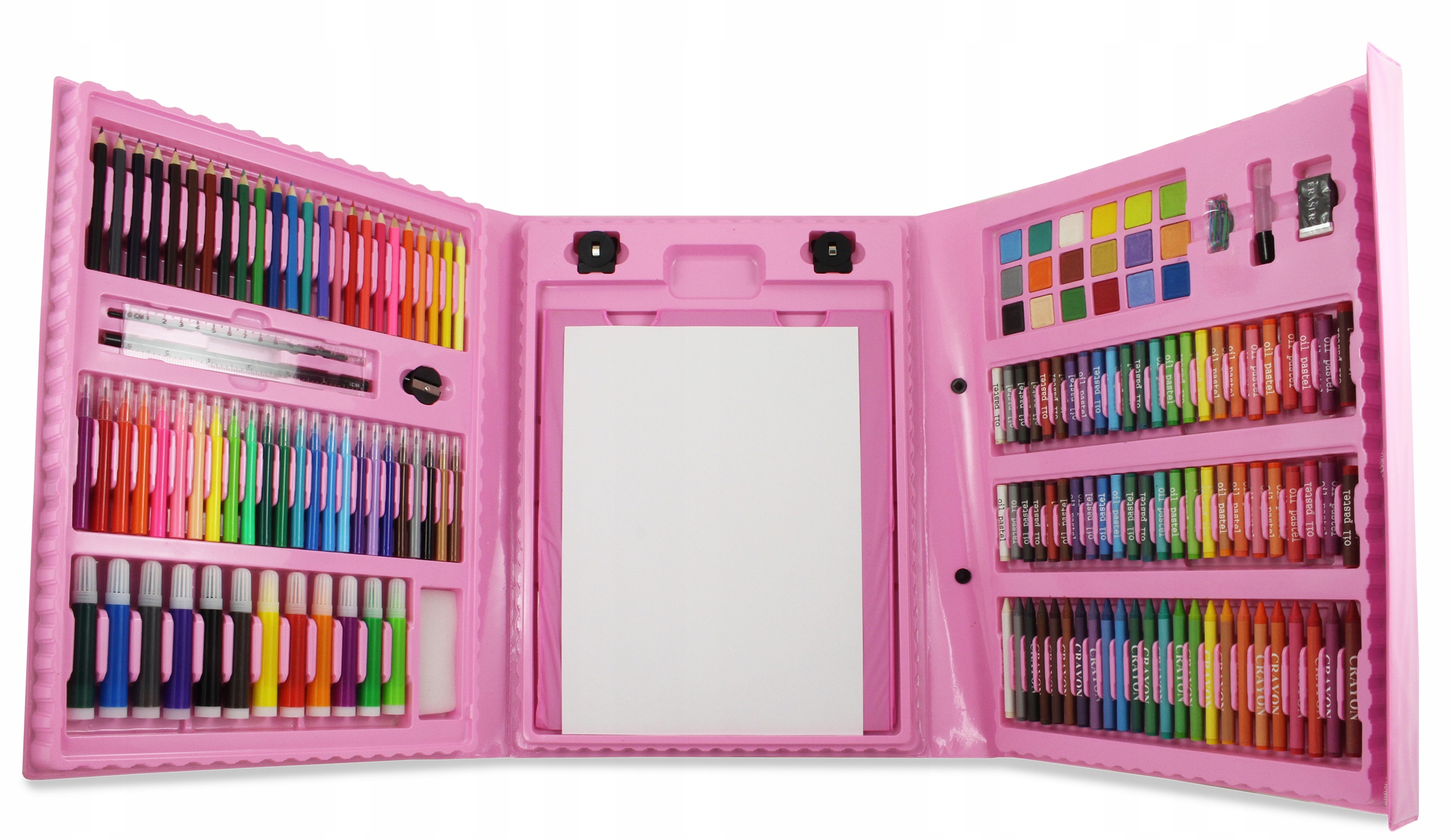 ZESTAW ARTYSTYCZNY DO MALOWANIA W WALIZCE 208 el. Kod producenta ZESTAW DO MALOWANIA 208