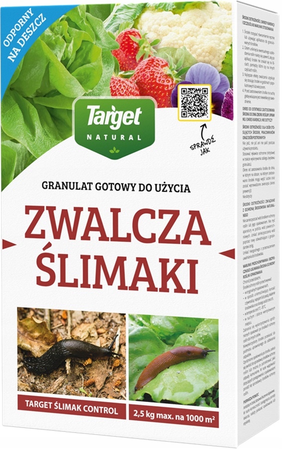 Ślimak Control Granulat Zwalczający Ślimaki Target 2,5 kg