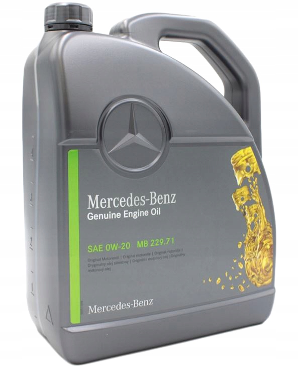Originálny Motorový Olej Mercedes 0V20 229.71 5 L