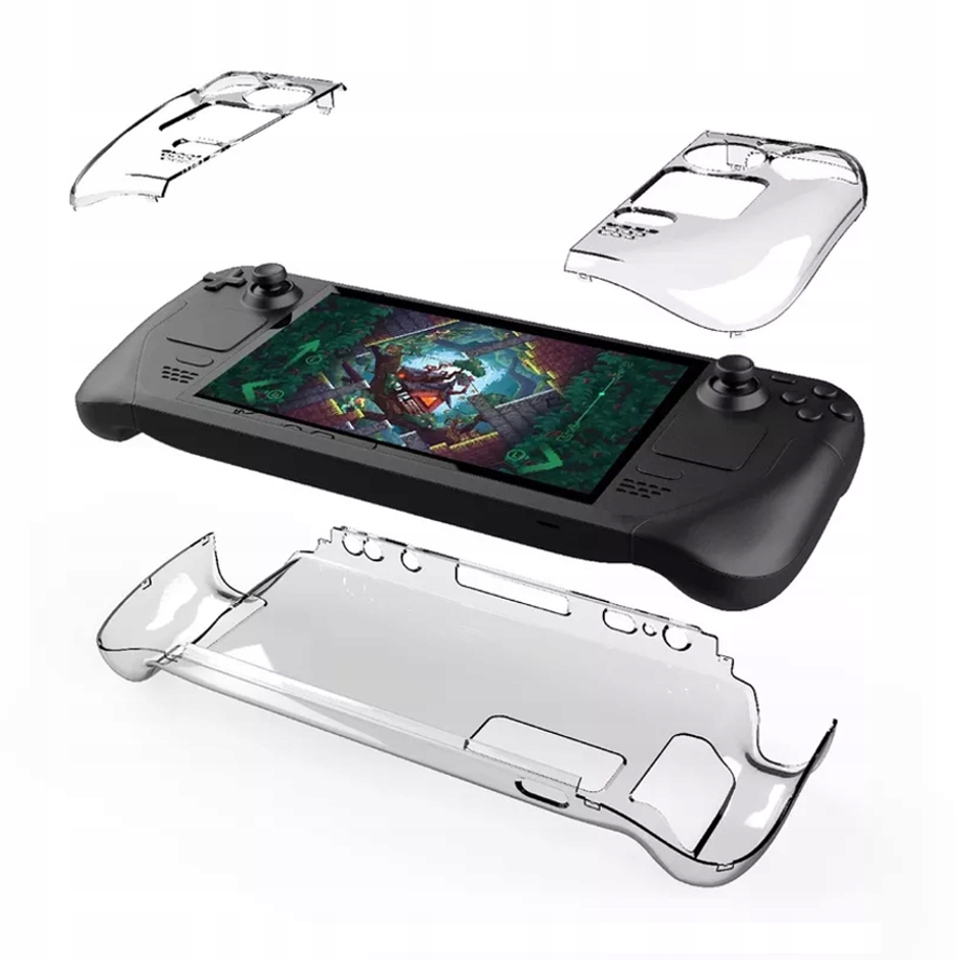 You2K Crystal Case etui twardy pancerz nakładka ochronna na Steam Deck