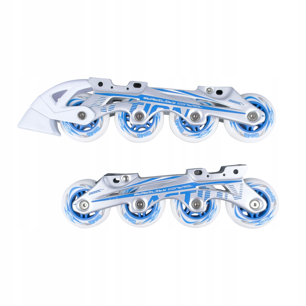 Płozy Wymienne Do Rolek Inline Alu białe M (37-40)