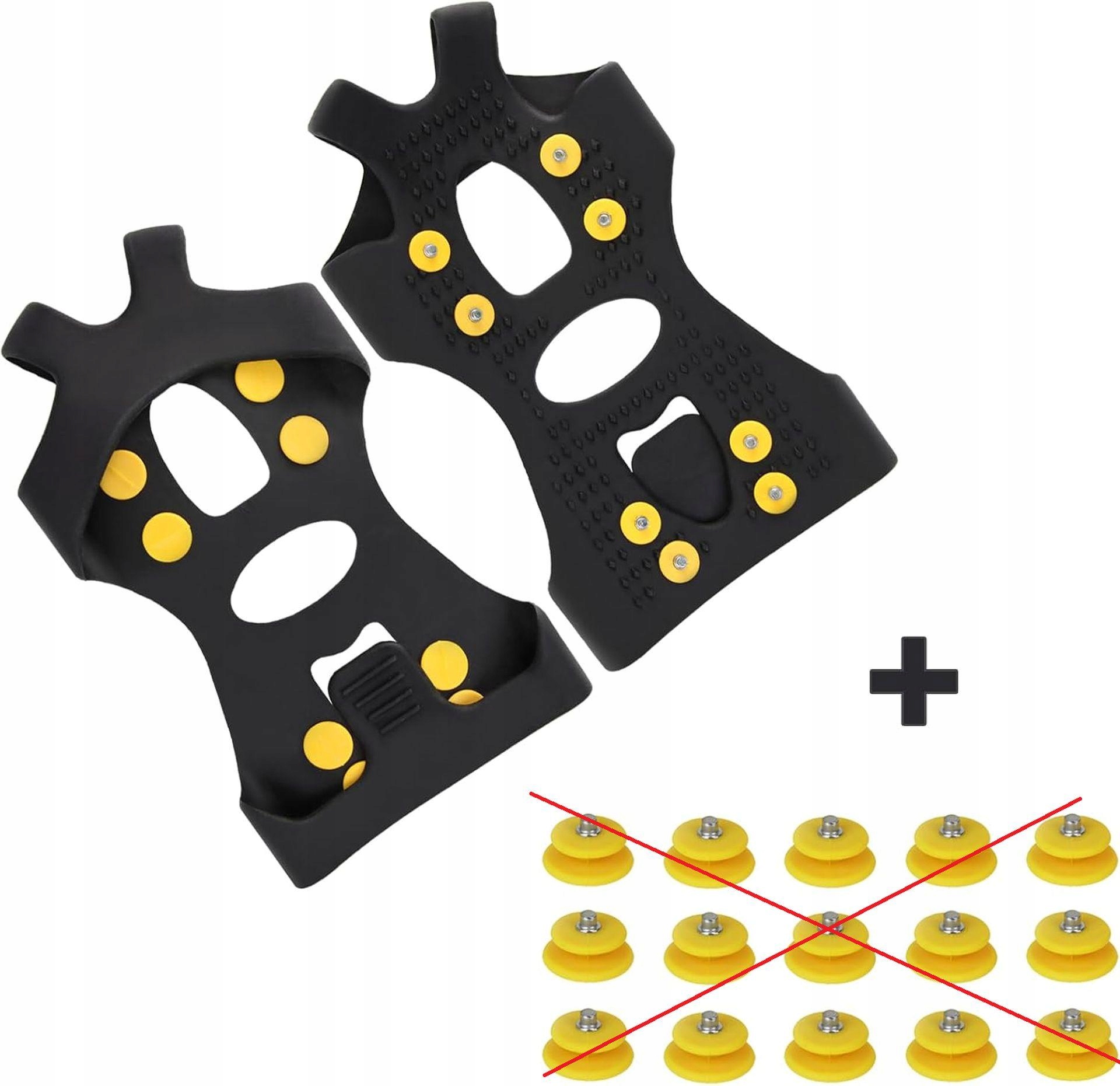 ALPIDEX RAKI PAZURY DO LODU BUTÓW KOLCE ANTYPOŚLIZGOWE Rodzaj inny