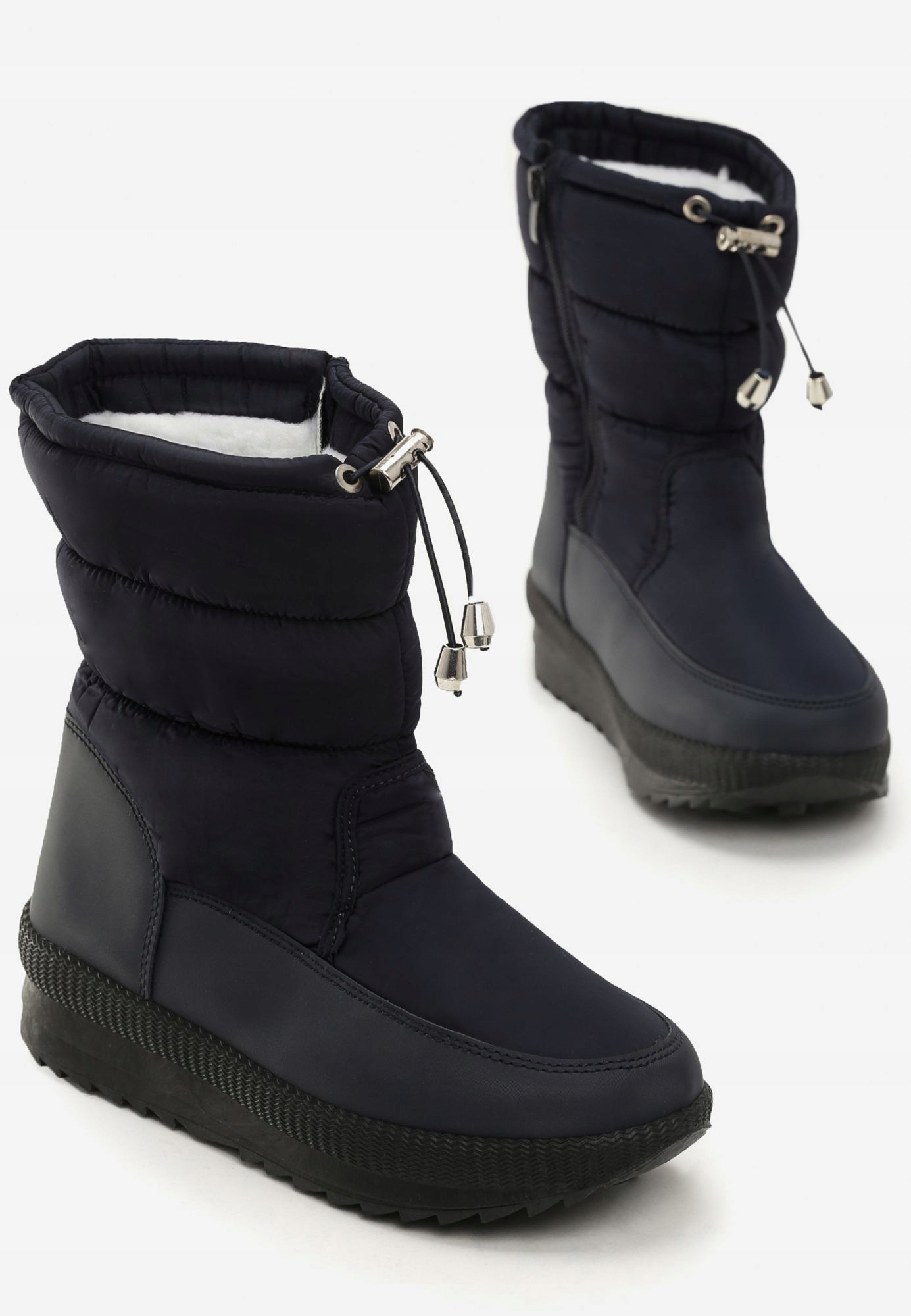 Born2Be Granatowe Śniegowce damskie 37 Zima Oryginalne opakowanie producenta inne