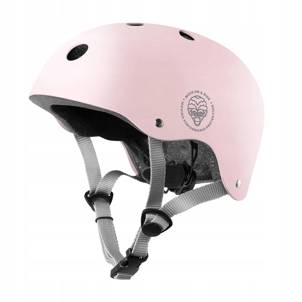 Kask Rowerowy Dziecięcy Movino dla Dzieci 51-55 cm Rower Rolki