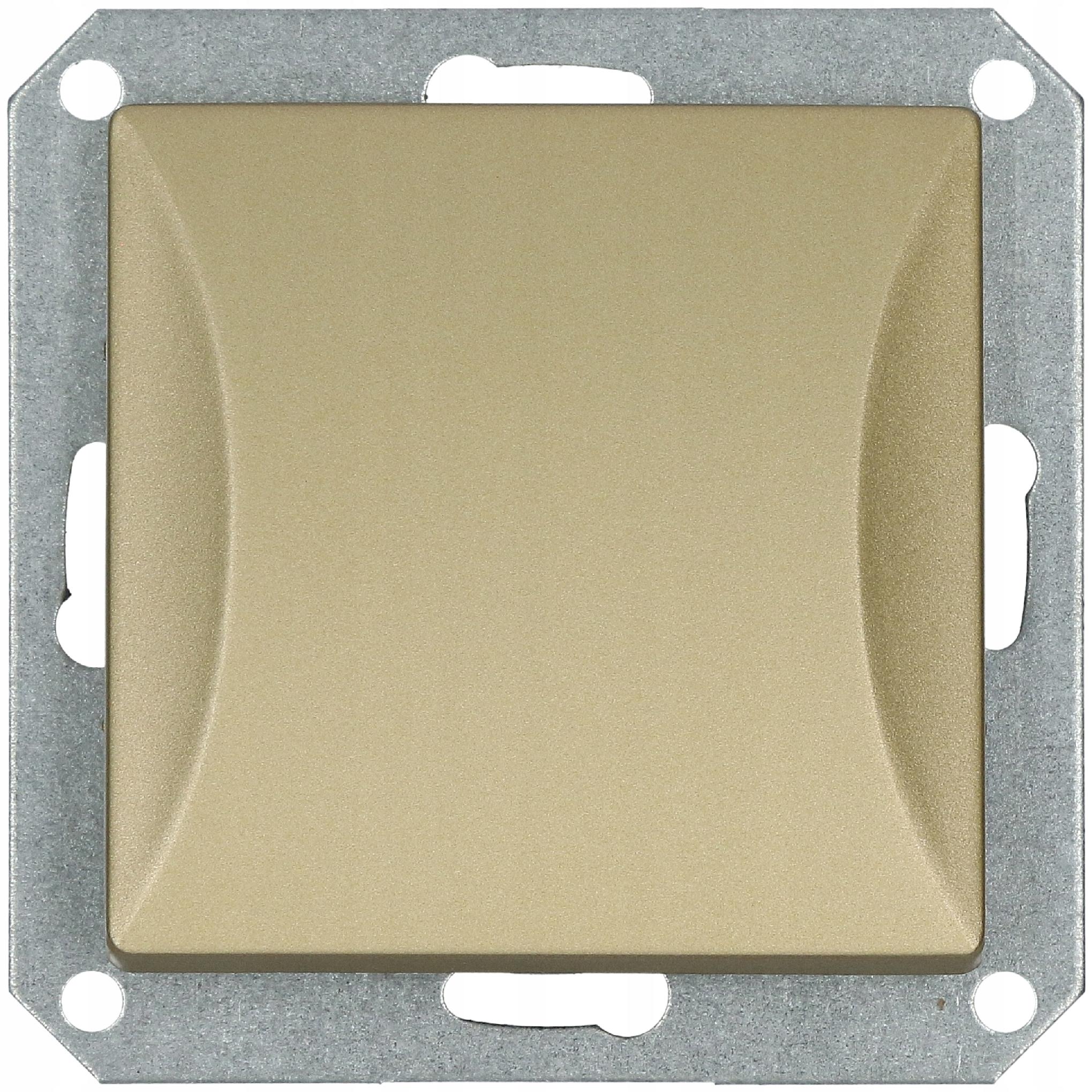 

Wyłącznik Moduł schodowy Opal złoty