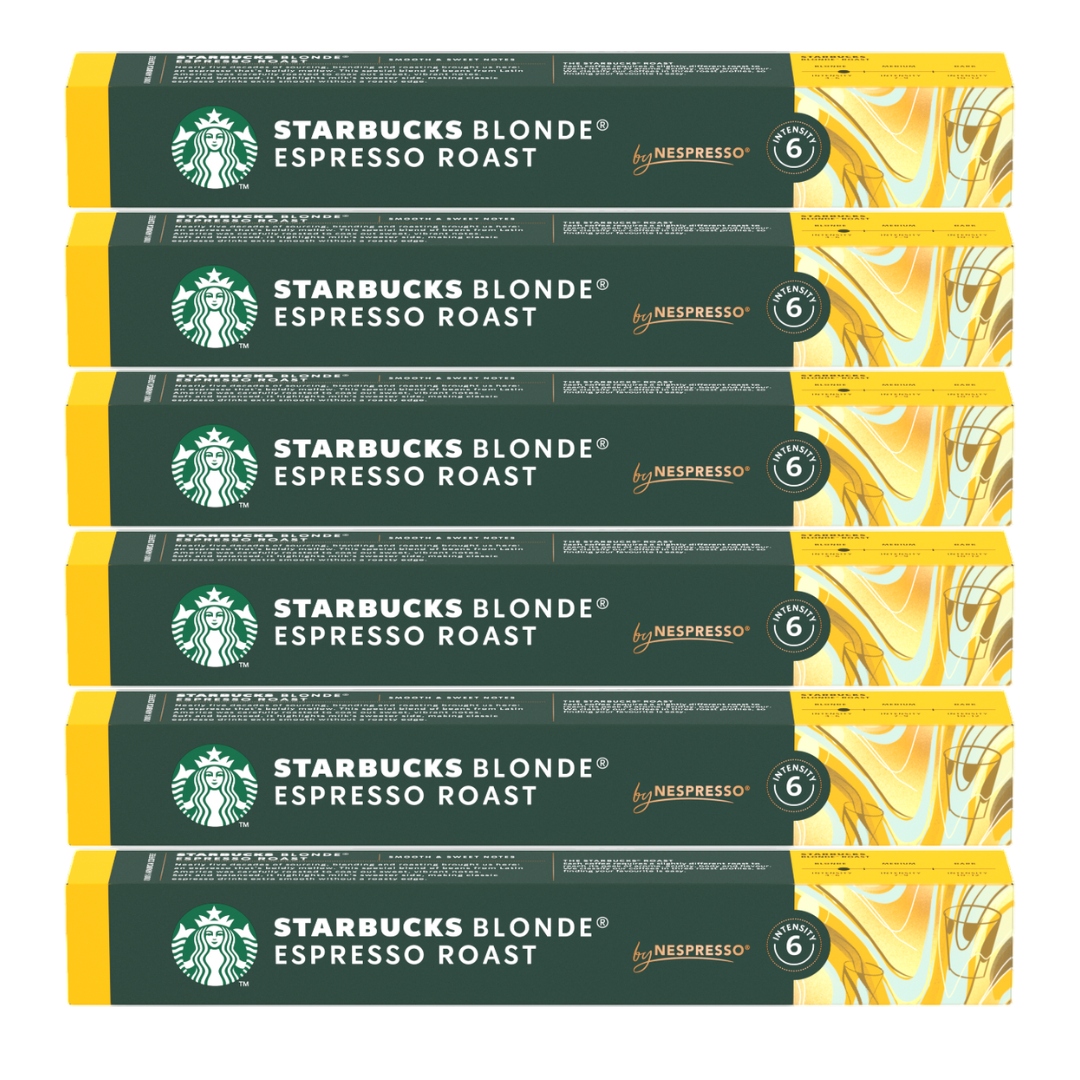 Starbucks Nespresso Blonde Espresso 60 kapsułek 6x 53g