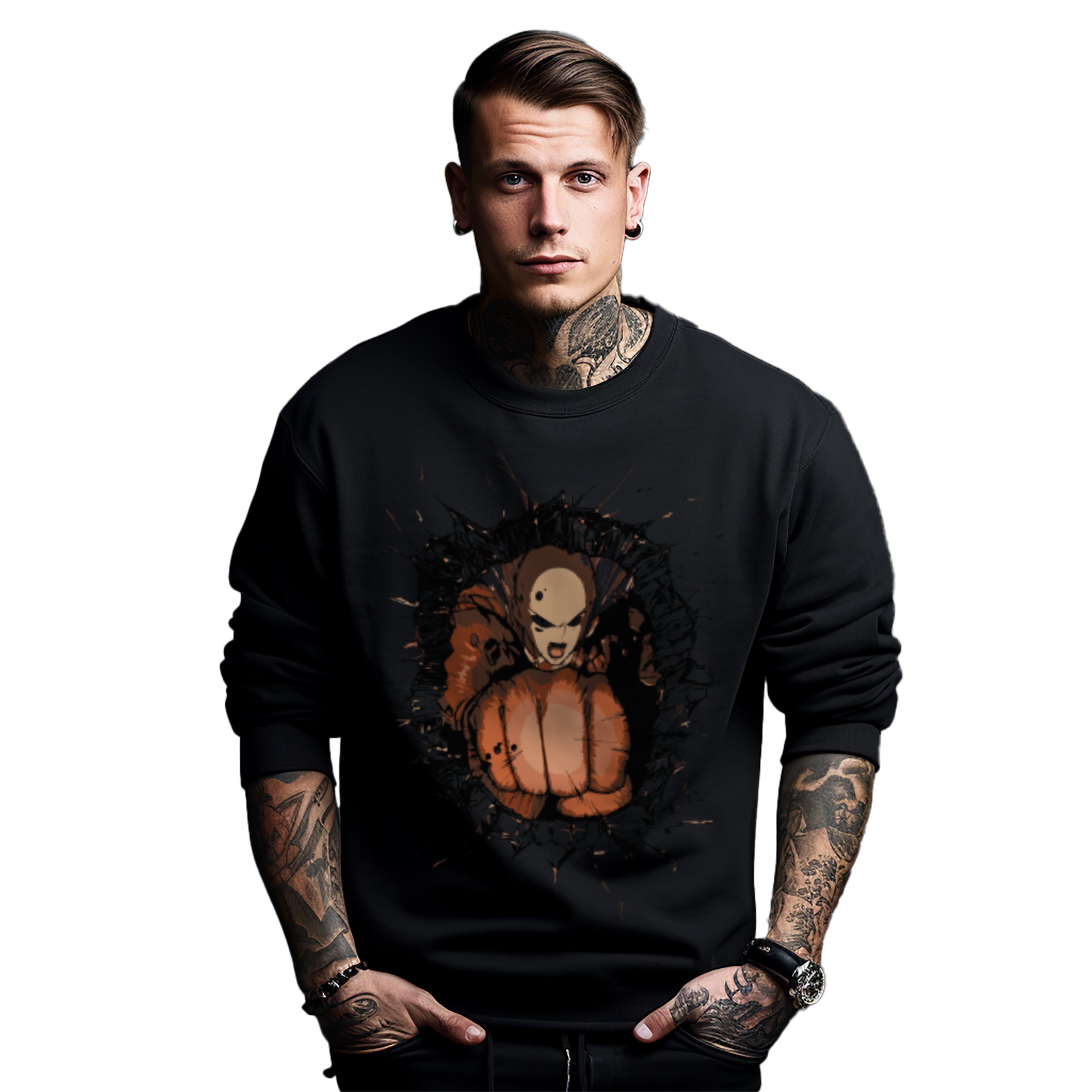 Mikina s potiskem Anime One Punch Man