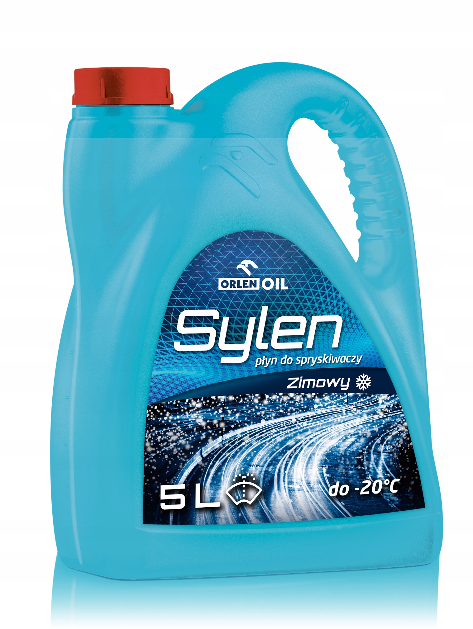Płyn do spryskiwaczy zimowy Orlen Oil Sylen niebieski -20°C 5L