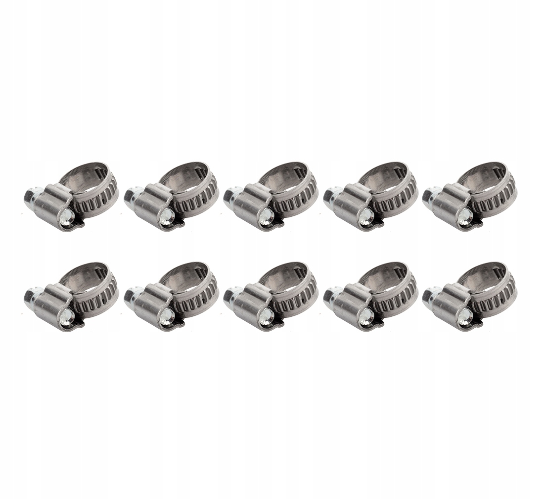 Opaska Obejma zaciskowa na wąż 8-12 mm Metalowa
