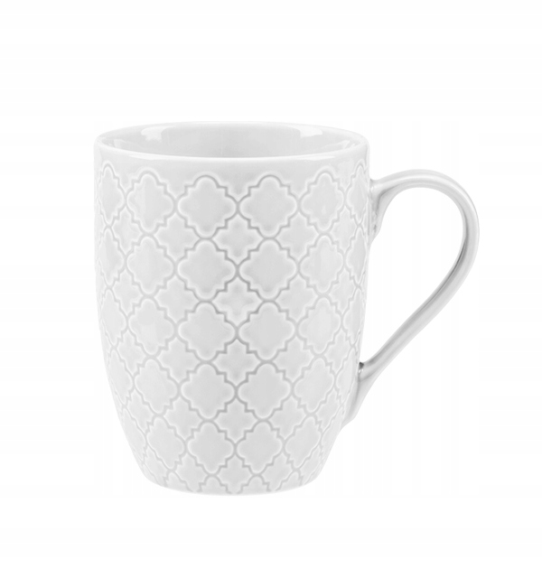 

Lubiana Marrakesz Biały Kubek 350 ML Porcelana