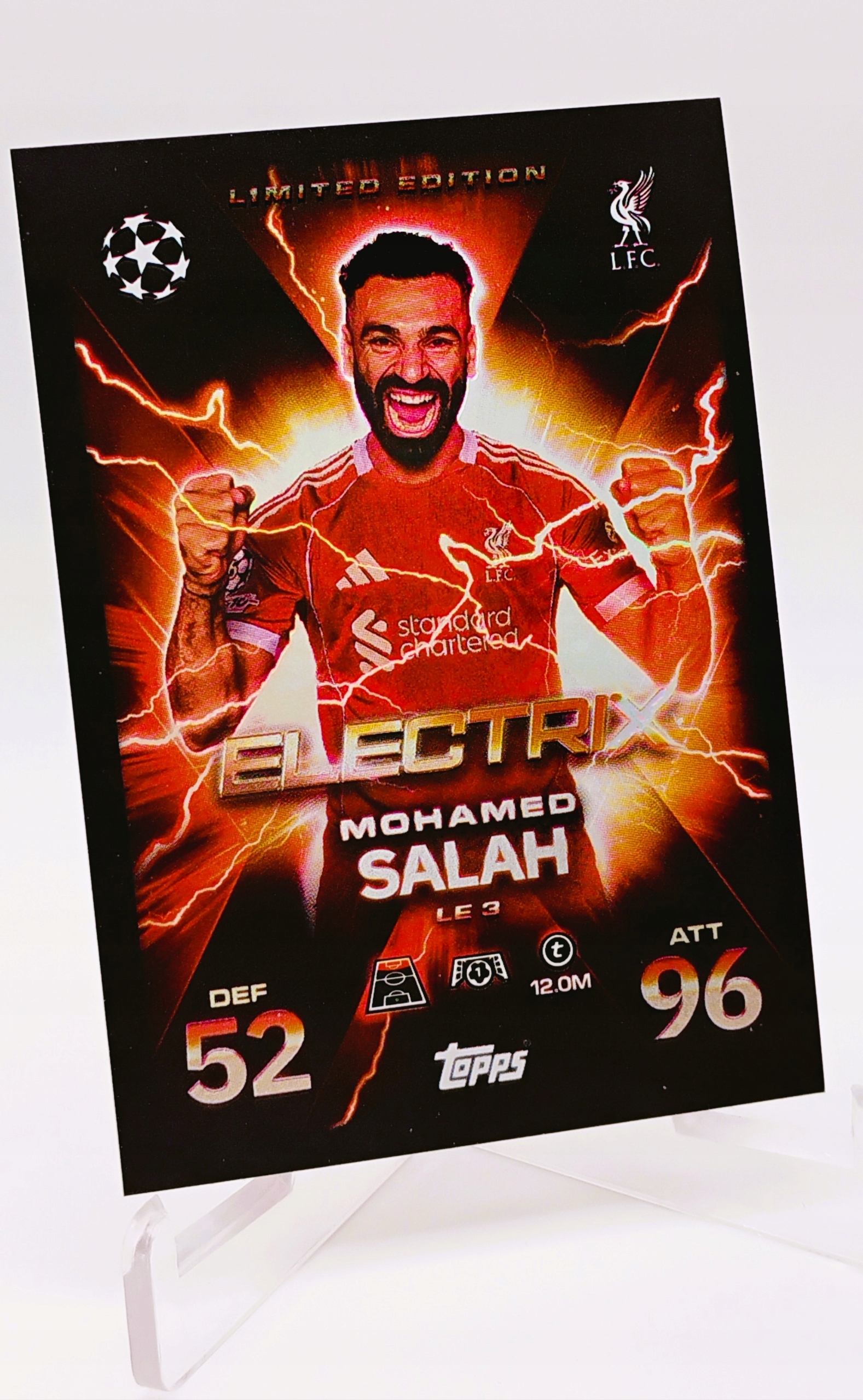 Topps Match Attax Extra 2025-2026 Limited LE3 Mohamed Salah Liverpool