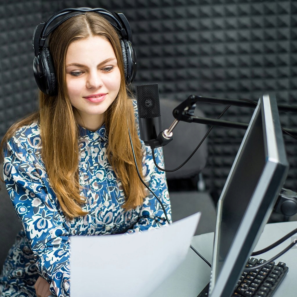 FIFINE T669 MIKROFON KOMPUTEROWY GAMINGOWY Z RAMIENIEM BIURKOWYM POP FILTR EAN (GTIN) 5903738180158